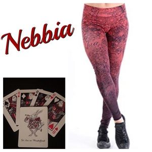 NEW Nebbia Fitness Leggings XS Tattoo Design Athletic Bodybuilding Gym Skulls